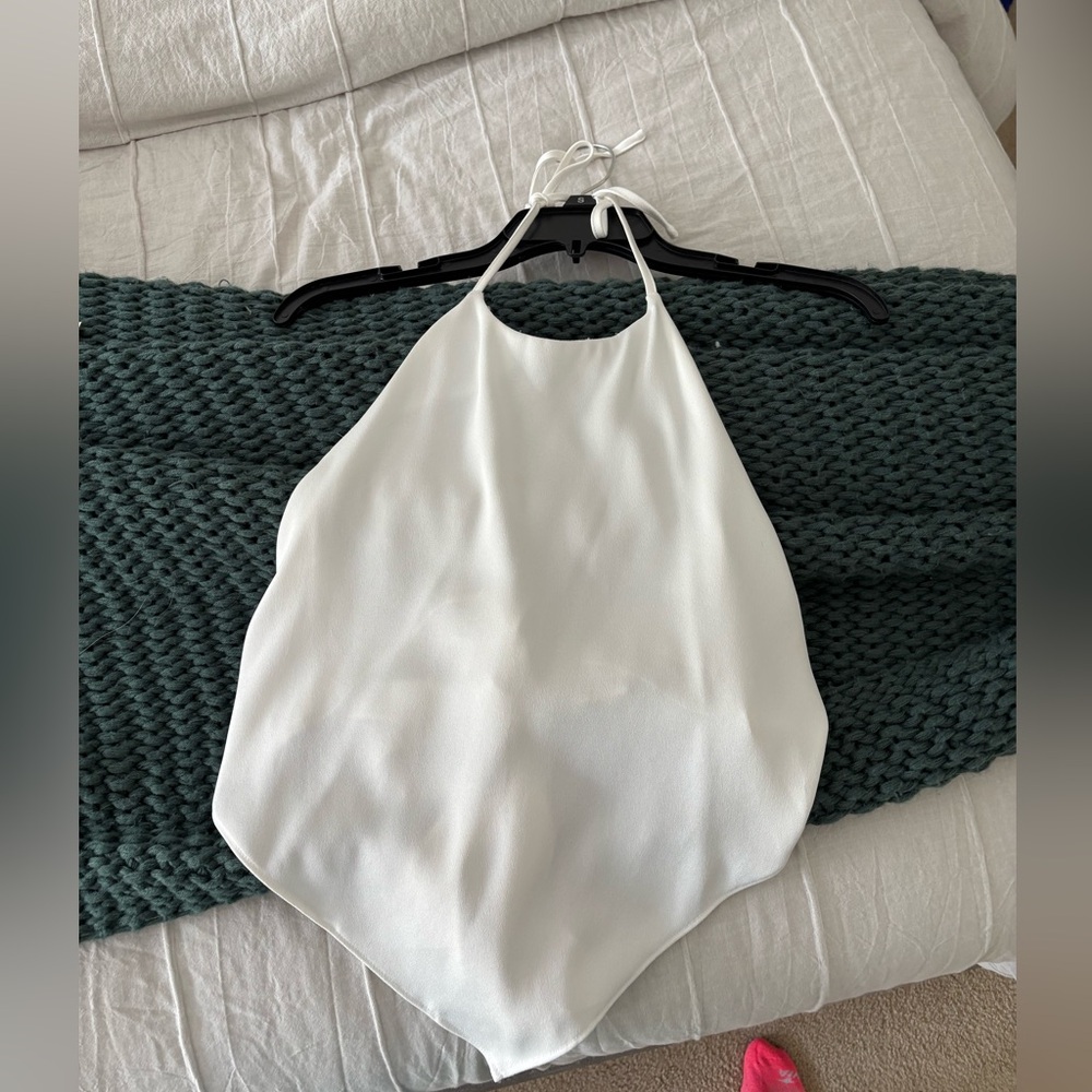 DO+BE Cream Tie-Detail Top